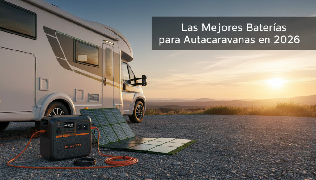 Mejores baterías para autocaravanas en 2026
